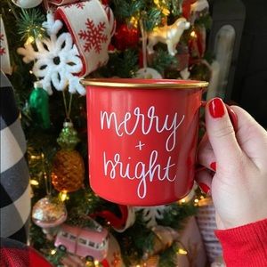 Sweet water decor merry + bright campfire coffee mug